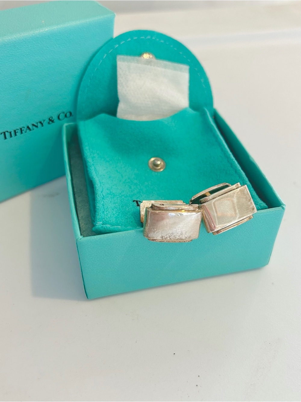 Sterling Silver Cuff Links (Tiffany & Co.)